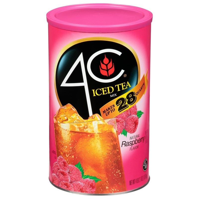 4 pack 4C Raspberry Iced Tea Mix, 66.1 oz, 1 Ct FREE SHIPPING!!!!! gallery