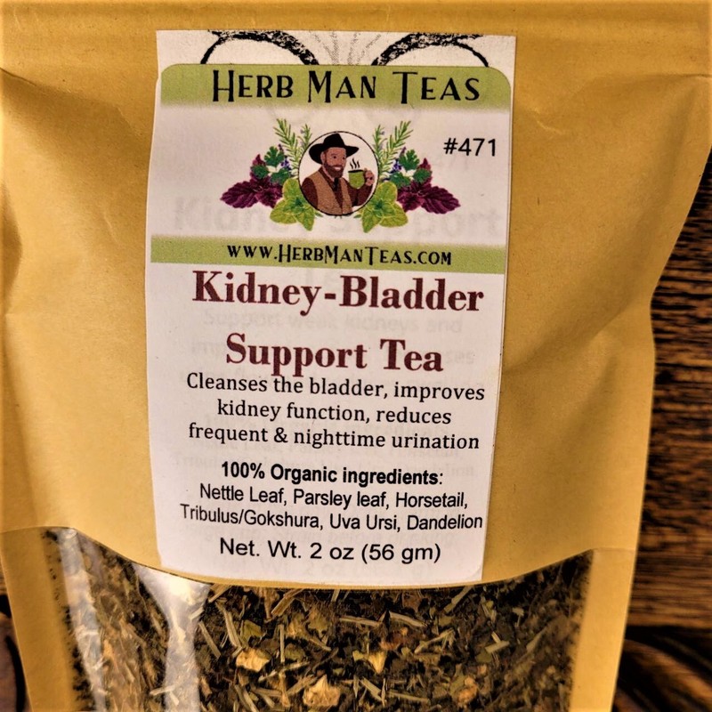 Kidney-Bladder Detox Tea – reduces nighttime urination by master herbalist 2oz