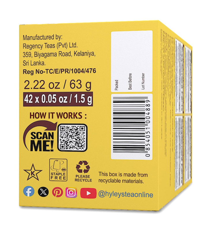 Turmeric Tea - Assorted Flavors - 42 Tea Bags - Wellness Herbal Supplement gallery
