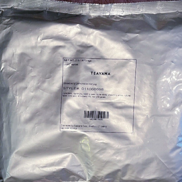🌈🍋 NEW! 32 OZ TEAVANA SUMMER LEMONADE HERBAL TEA 2 POUND FACTORY SEALED BAG 🍋