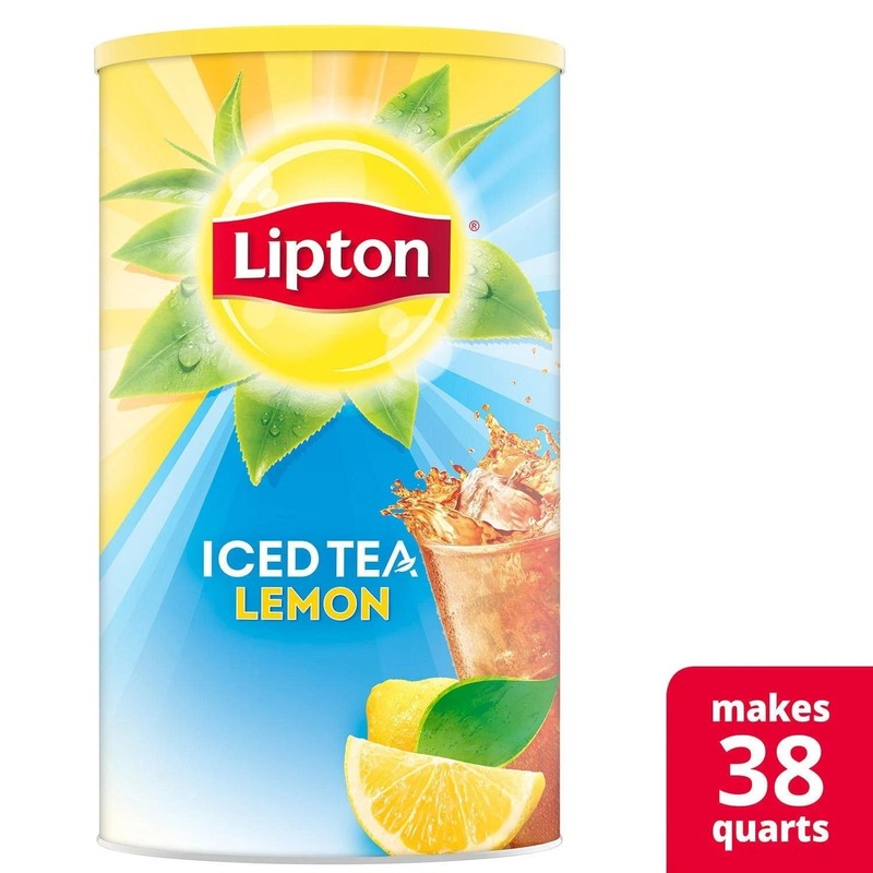 2 PACK Lipton Sweetened Iced Tea Mix, Lemon (89.8 Oz.) FREE SHIPPING gallery