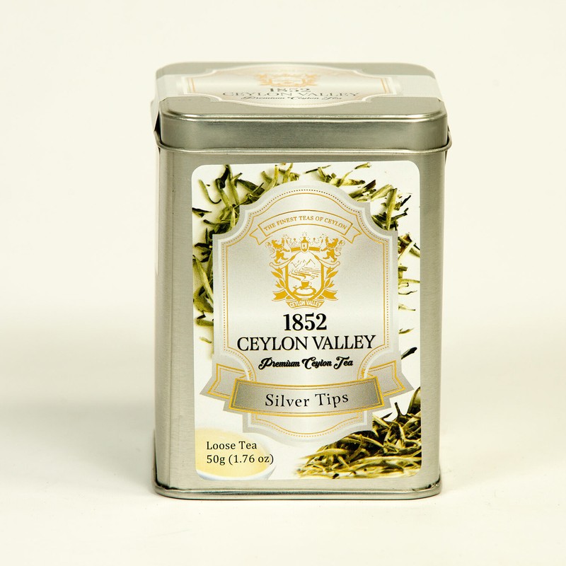 Ceylon Silver Tip White Tea | Make Delicious Iced & Hot Tea, Silver Needle 1Pack gallery