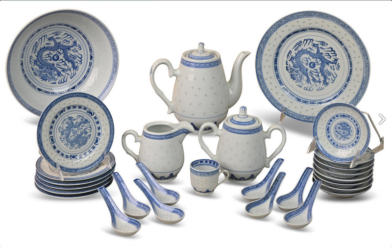 Vintage Porcelain Tea Set