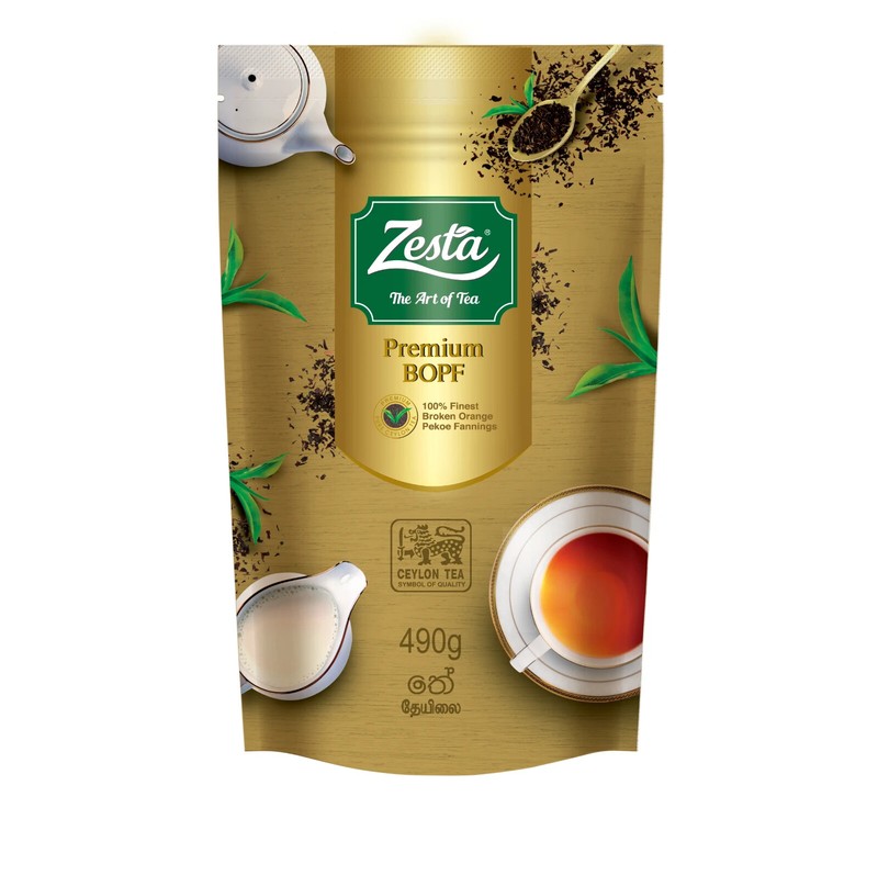 Zesta, Premium Pure Ceylon Tea, BOPF, 490g