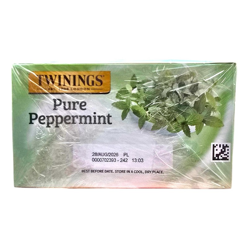 Herbal Tea, Pure Peppermint, Caffeine Free, 50 Tea Bags 3.53 oz TWININGS gallery