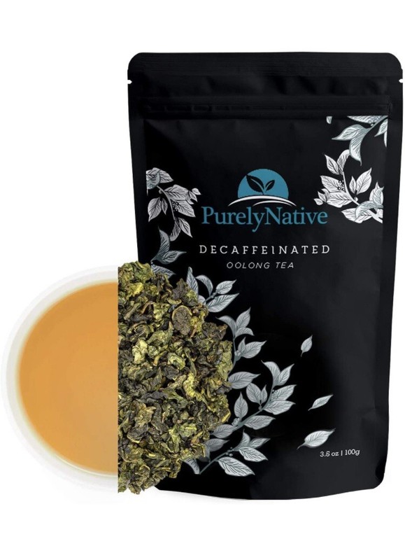 Decaffeinated Oolong loose leaf tea. Organic Decaf Oolong.
