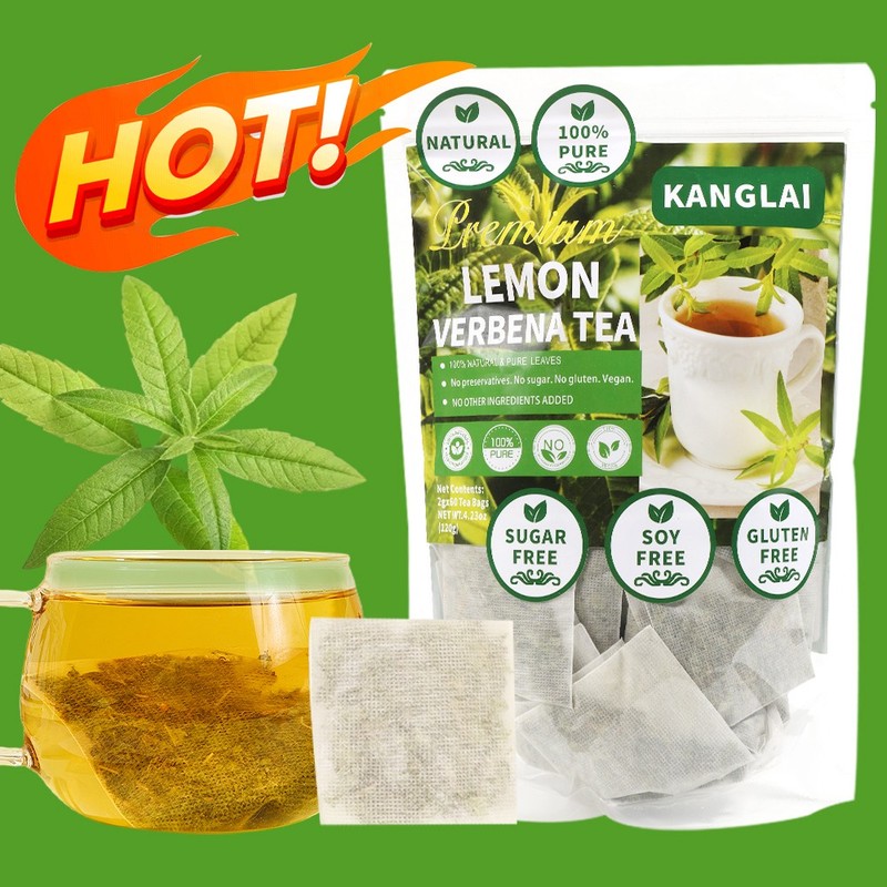 Lemon Verbena Tea Refreshing Improve Digestion Diuretic Nasal Clearing 60 Bag