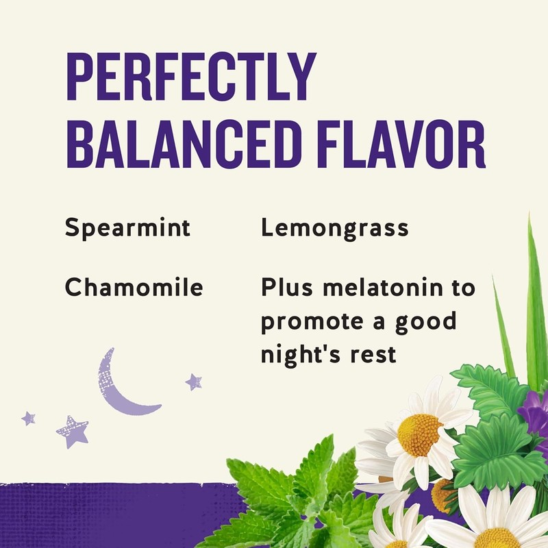 Celestial Seasonings Sleepytime Tea Plus Melatonin, 18 Count (Pack of 1) gallery