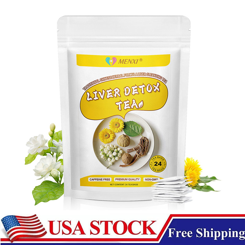 24 Bags Liver,Kidney and Pancrea Herbal Compound Detox & Cleanse Herbal Tea