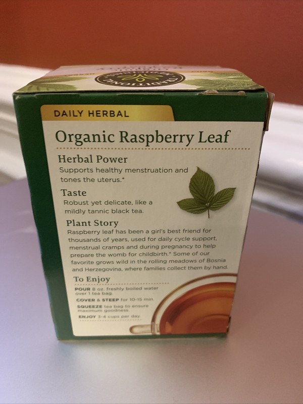 Organic Raspberry Leaf Traditional Medicinals 16 Bag gallery