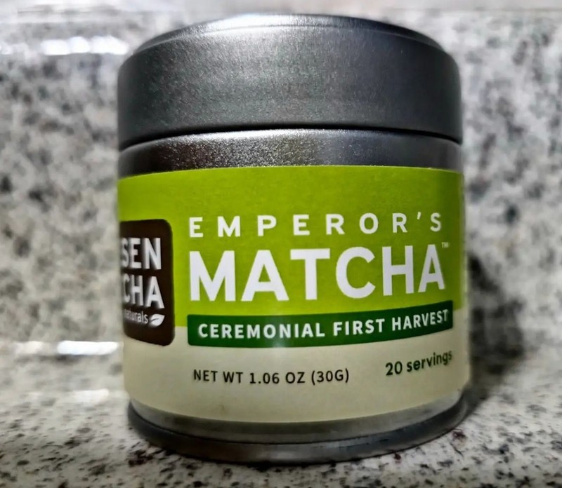 Sen Cha Naturals Matcha Ceremonial First Harvest Green Tea Powder 1.06oz