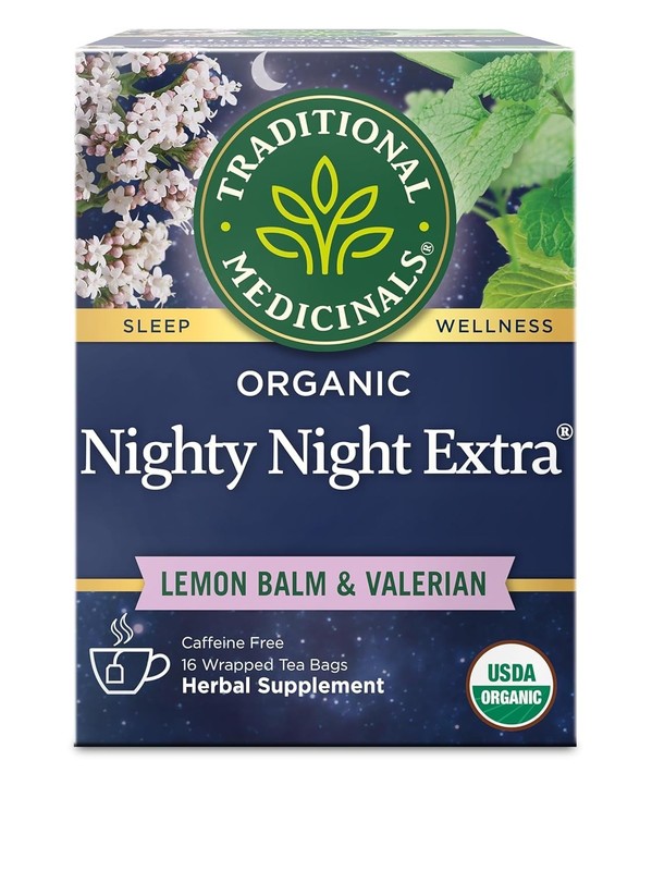 Herbal Sleep Support Tea - Organic Nighty Night with 16 Caffeine-Free Bags gallery