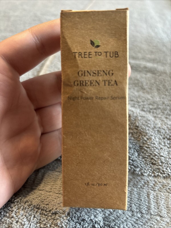 Tree To Tub Ginseng Green Tea Night Power Repair Serum 1 Fl. Oz.