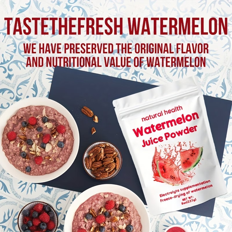 Natural Watermelon Juice Powder Vitamin C Allergen-Free Rich in Electrolytes gallery