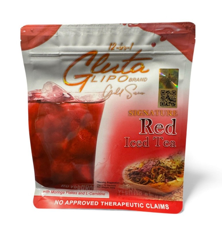 Gluta Lipo Red Iced Tea (10sachet)