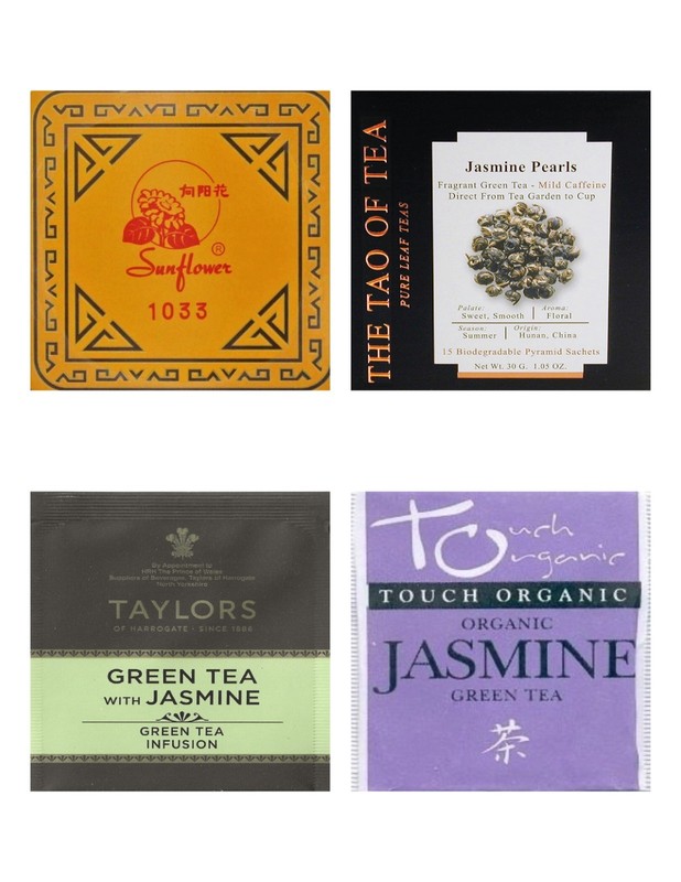 Jasmine Tea Bag Sampler Variety Pack - 24 Single-Serve Varieties - 24 Brands gallery
