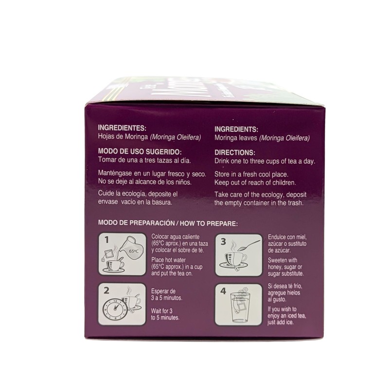 Te de Moringa 30 Sobres 100% Natural- 30 tea bags Moringa gallery