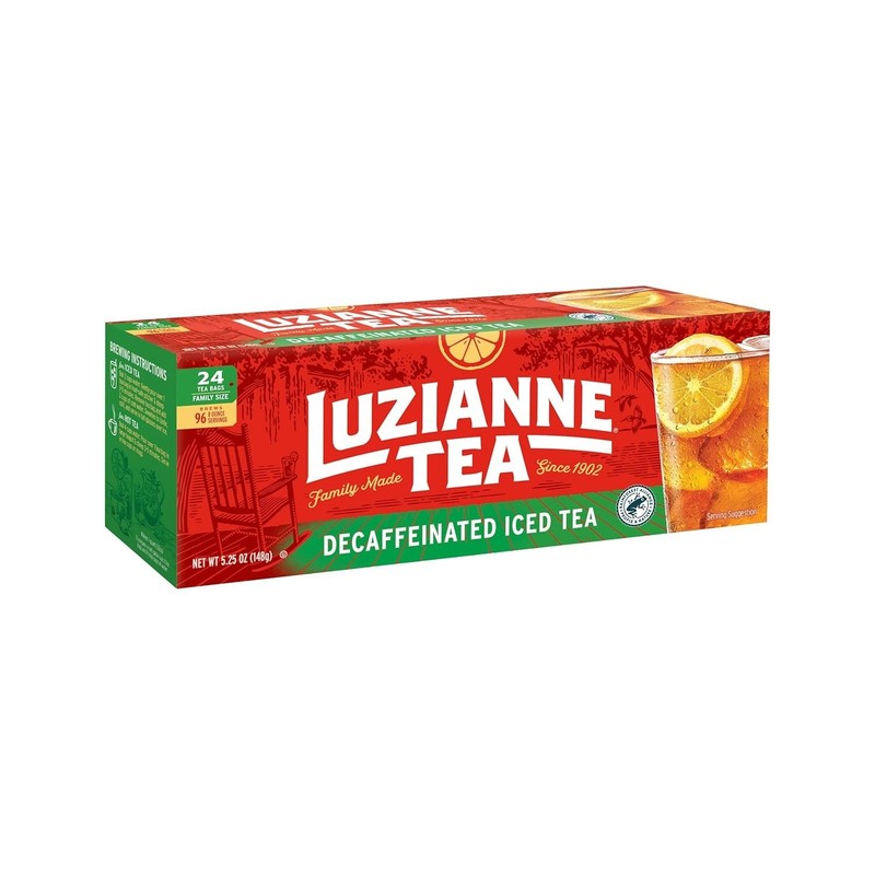 Refreshing Decaffeinated Iced Tea Bags - Family Size 24 Count, Smooth Taste gallery