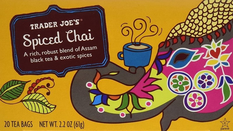 3 Packs Trader Joe's Spiced Chai Black Tea 20 Tea Bags 2.2 oz Each Pack = 60 ct gallery