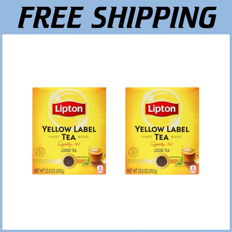 Yellow Label Tea – Sweet Aroma, Bold Taste/-