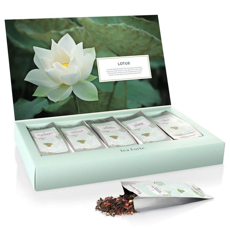 Premium Loose Leaf Tea Sampler Gift Set - 15 Single Serve Pouches Assorted gallery