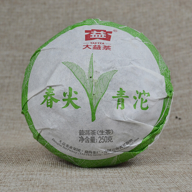 2012 Dayi Chun Jian Qing Tuo 201 Batch Puer Raw Tea TAETEA Green Tuocha 250g