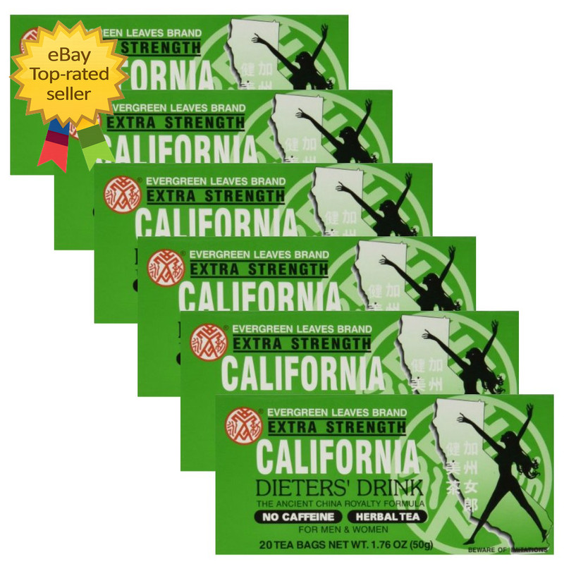 California Dieter'S Drink Extra Strength Tea 20 Count (Pack of 6)