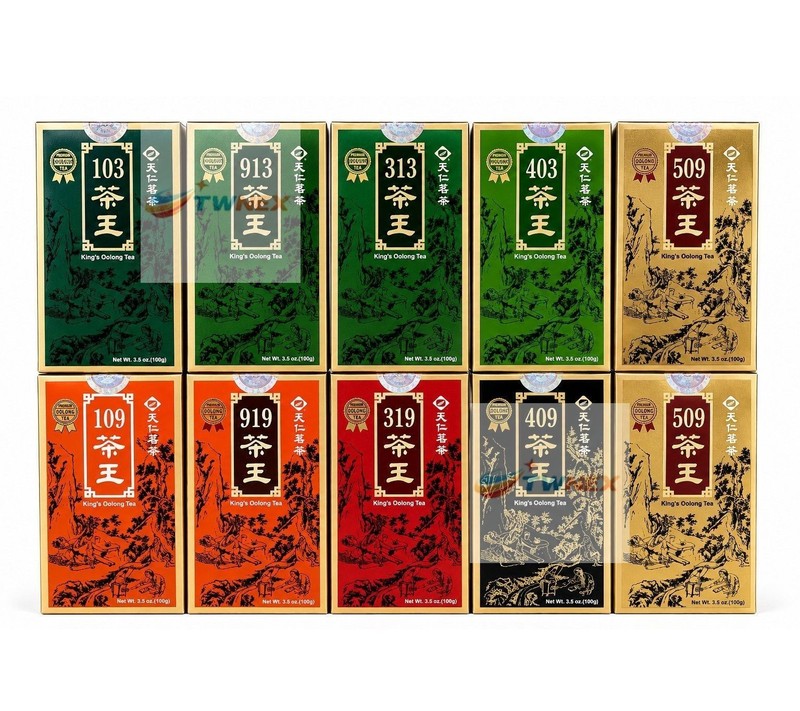 天仁茗茶 TEN REN King’s Oolong Tea (103/109/913/919/313/319/403/409/509 茶王) 150/300g