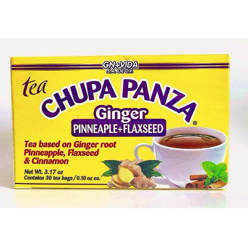 Tea CHUPA Panza + Pinalim Tea Combo Pack (30 Tea Bags/0.10 oz Each) Based On Pin gallery