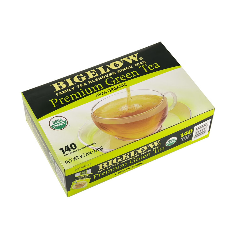 Bigelow Organic Premium Green Tea, 140 ct..