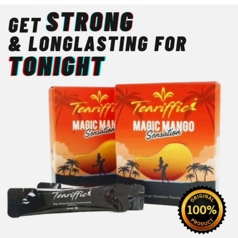 1 Box (12 Sachets)Teariffic Magic Mango Sensation Sexual Men Herb Energy Coffee gallery