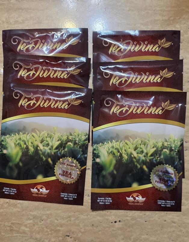 TeDivina Dr. Ramos’ Original Tea Formula Herbal Caffeine Free Tea Bags 6 Pack