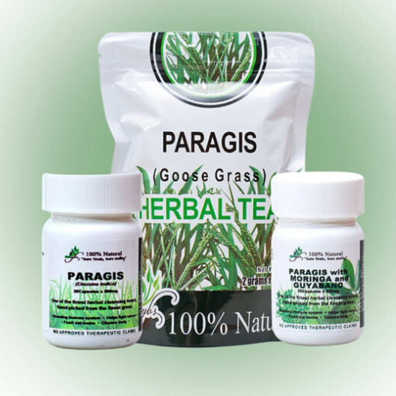 Chef Ayb’s Paragis Herbal Tea & Botanical Capsule Set w/ Moringa Guyabano 3-Pack