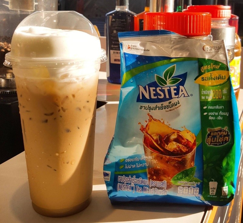 Nestea Unsweetened Instant Tea Nestle Instant Mix Iced Tea Powder No Sugar 200g gallery
