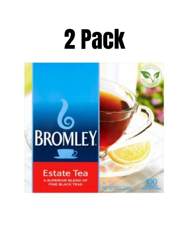 Bromley Estate Tea 100 Ct Box Pack Of 2
