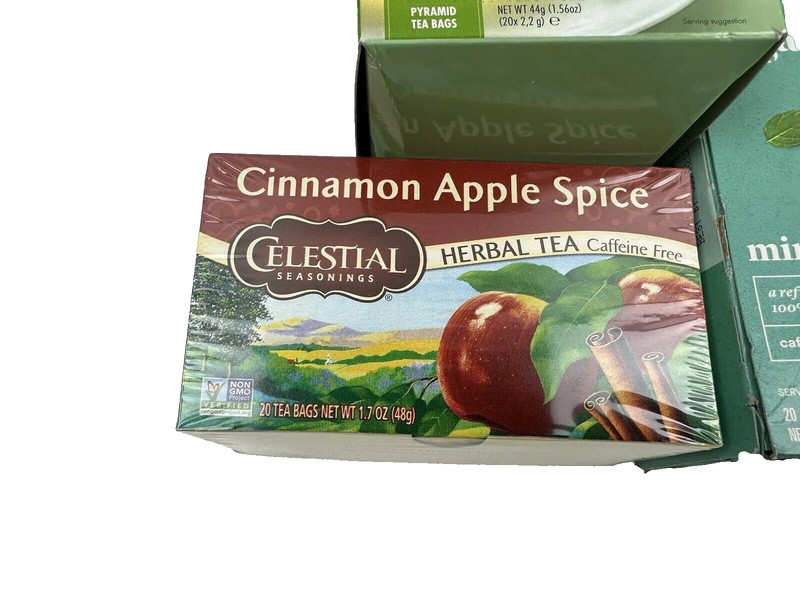 6 Pack Boxes Variety Celestial Seasonings Bigelow Revolution Green Black gallery