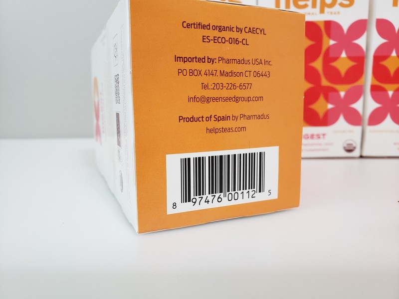 4 Boxes (16 in each) Helps Functional Teas Digest Anise Chamomile Mint Leaves gallery
