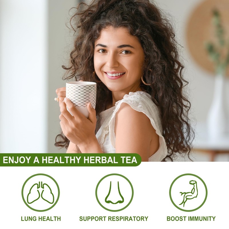 Mullein Leaf Tea 2.5oz - Lung Support, Loose Herb, Non-GMO, Caffeine-Free gallery