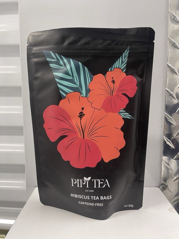 PiPi Tea Hibiscus Tea Bags Cafeine -Free