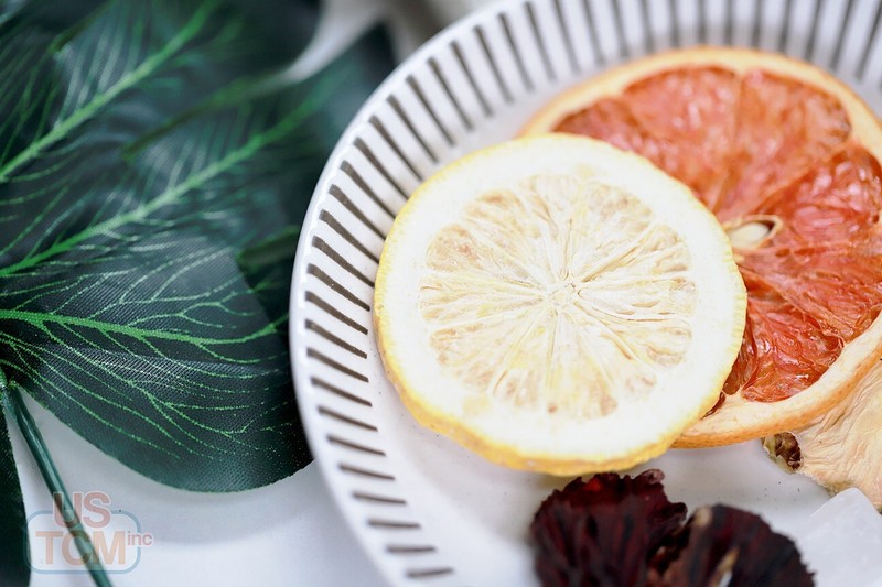 Mixed Fruit Flower Tea || Grapefruit-Pineapple-Lemon-Roselle 3 Packs gallery