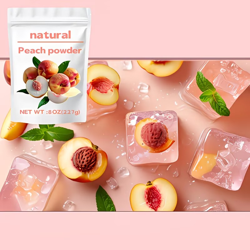 Peach Powder Suitable Baking Drinks Excellent Taste Without Sugar And Additives gallery