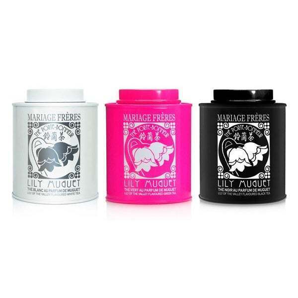 MARIAGE FRERES Lily Muguet Lily of the Valley Flavored Tea 100g Can White Green