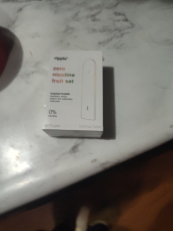 Ripple+ Zero Nicotine Fruit Set Tropical Four Pack 40000 Puffs Brand New gallery
