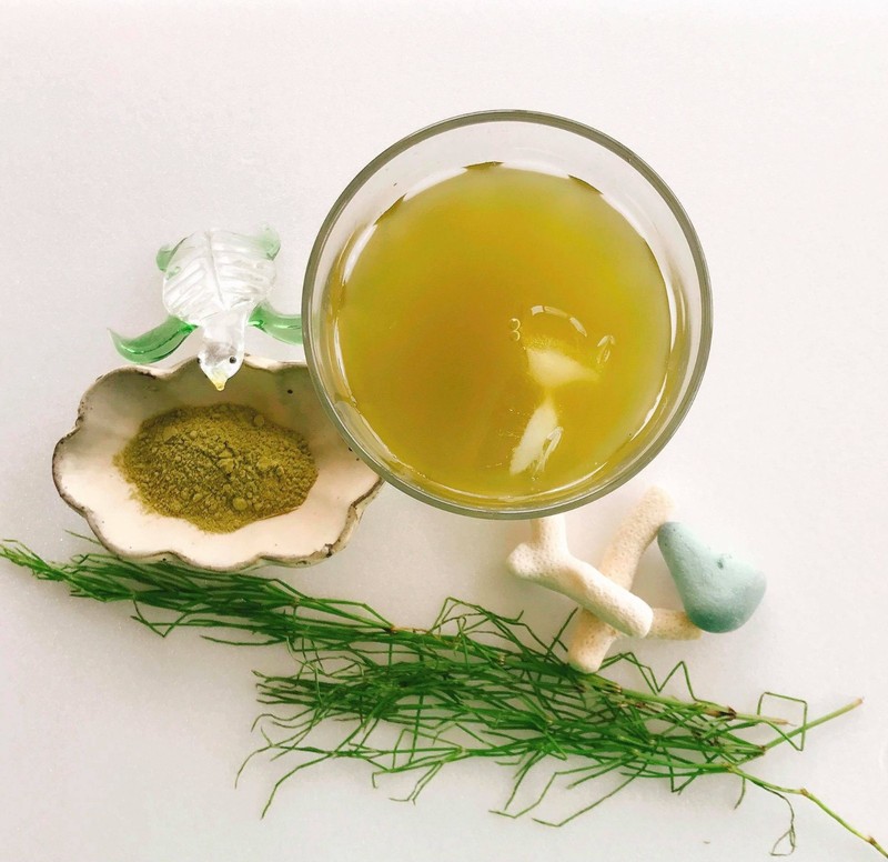 Hair Skin Nail Mineral Horsetail Powder 50g Pure Sugina Tea Matcha Mixer