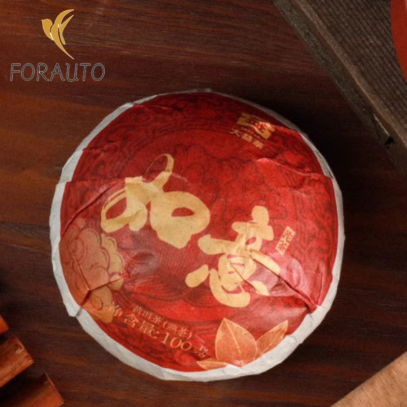 100g Pu’er Tea Ruyi Tuocha Tea Ripe Tea Classic Grain Tea Yunnan Menghai Tea