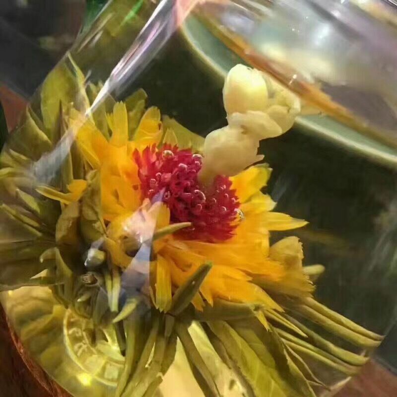 16 Types Handmade Blooming Flower Tea Blooming Tea Balls Flowering Tea 130g gallery