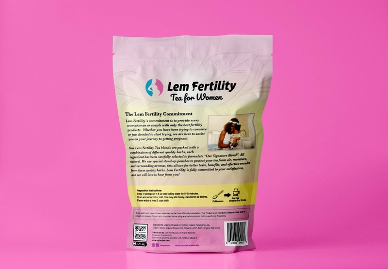 Fertility Tea Combo Pack For Men and Women - Organic Herbal Loose-Tea  gallery