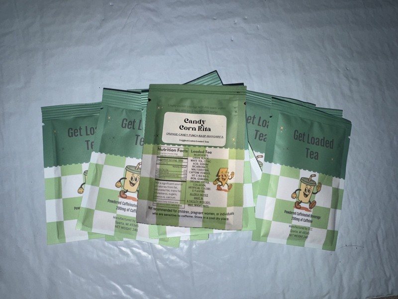 Ccc Loaded Teas candy corn a Rita flavor 10 Pack lot Coffee Candles And Chaos