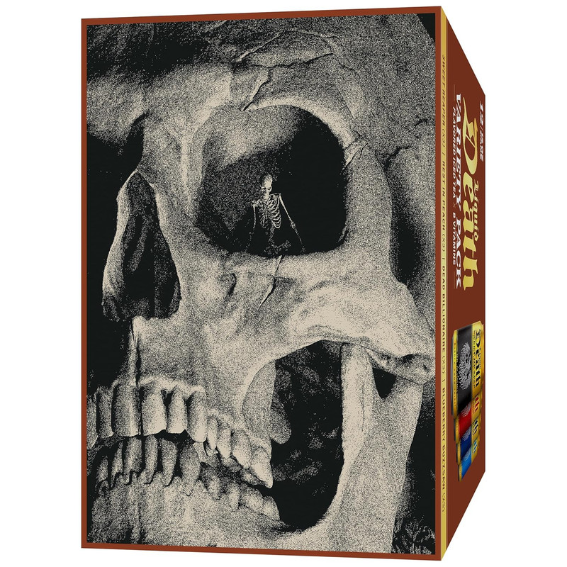Liquid Death Iced Tea - Variety, Less Sugar*, Boost of Caffeine, B Vitamins, No gallery
