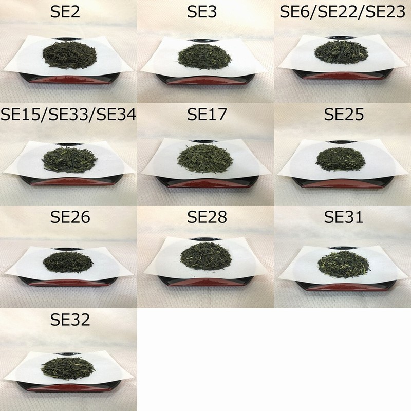 SEs Our 10 Samples of Japanese Green Tea SENCHA Loose Leaf 100g(3.53oz) Japan